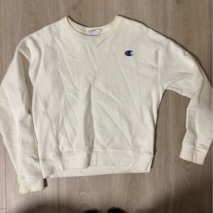 White Champion Sweater crewneck
